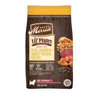 Merrick Lil' Plates Grain Free Real Chicken + Sweet Potato Recipe Small Breed Dry Dog Food, 20 lbs.
