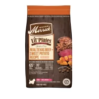 Merrick Lil' Plates Grain Free Real Texas Beef + Sweet Potato Recipe Small Breed Dry Dog Food, 20 lbs.