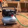 Metabo HPT The Tank 6-Gallon Single Stage Portable Corded Electric Pancake Air Compressor