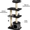 Midwest Tower Cat Tree | Durable, Stylish Cat Trees & Cat Scratching Posts, 50.5" H