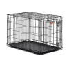 Midwest iCrate Single Door Folding Dog Crate, 36" L X 23" W X 25" H