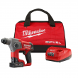 Milwaukee 2416-21XC M12 FUEL 12V Lithium-Ion Brushless Cordless 5/8 in. SDS-Plus Rotary Hammer Kit with One 4.0Ah Battery and Bag