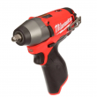 Milwaukee 2454-20 M12 FUEL 12V Lithium-Ion Brushless Cordless 3/8 in. Impact Wrench (Tool-Only)