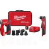 Milwaukee 2505-22-2415-20 M12 FUEL 12-Volt Lithium-Ion Brushless Cordless 4-in-1 Interchangeable 3/8 in. Drill Driver Kit with Right Angle Drill