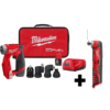 Milwaukee 2505-22-2426-20 M12 FUEL 12V Lithium-Ion Brushless Cordless 4-in-1 Installation 3/8 in. Drill Driver Kit with M12 Multi-Tool