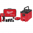 Milwaukee 2505-22-PO M12 FUEL 12V Lithium-Ion Brushless Cordless 4-in-1 Installation 3/8 in. Drill Driver Kit & 4-Tool Heads W/PACKOUT