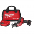 Milwaukee 2520-21XC M12 FUEL 12V Lithium-Ion Brushless Cordless HACKZALL Reciprocating Saw Kit w/ One 4.0Ah Batteries Charger & Tool Bag