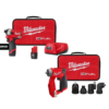 Milwaukee 2551-22-2505-20 M12 FUEL 12V Li-Ion Cordless SURGE 1/4 in. Hex Impact Driver and 4-in-1 Installation 3/8 in. Drill Driver Combo Kit