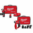 Milwaukee 2551-22-2505-20 M12 FUEL 12V Li-Ion Cordless SURGE 1/4 in. Hex Impact Driver and 4-in-1 Installation 3/8 in. Drill Driver Combo Kit