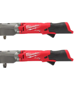 Milwaukee 2564-20-2565-20 M12 FUEL 12V Lithium-Ion Brushless Cordless 3/8 in. and 1/2 in. Right Angle Impact Wrenches Set (2-Tool)