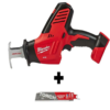 Milwaukee 2625-20-48-00-5201 M18 18-Volt Lithium-Ion Cordless Hackzall Reciprocating Saw with Carbide Teeth Metal Cutting SAWZALL Saw Blade
