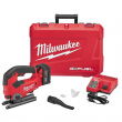 Milwaukee 2737-21 M18 FUEL 18-Volt Lithium-Ion Brushless Cordless Jig Saw Kit With (1) 5.0Ah Battery, Charger and Case