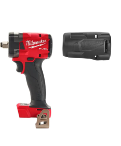 Milwaukee 2855-20-49-16-2854 M18 FUEL Gen-2 18V Lithium-Ion Brushless Cordless 1/2 in. Compact Impact Wrench with Friction Ring and Boot