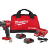 Milwaukee 2960-22CT M18 FUEL GEN-2 18V Lithium-Ion Mid Torque Brushless Cordless 3/8 in. Impact Wrench with Friction Ring Kit