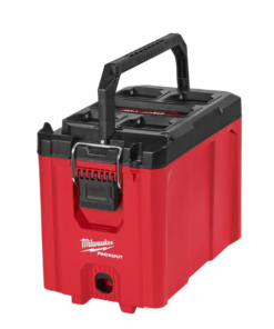 Milwaukee 48-22-8422 PACKOUT 10 in. Compact Portable Tool Box with Adjustable Dividers and Interior Storage Tray