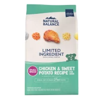 Natural Balance Limited Ingredient Diets Chicken & Sweet Potato Formula Small Breed Bites Dry Dog Food, 12 lbs.