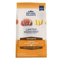 Natural Balance Limited Ingredient Diets Duck & Potato Formula Dry Dog Food, 4 lbs.