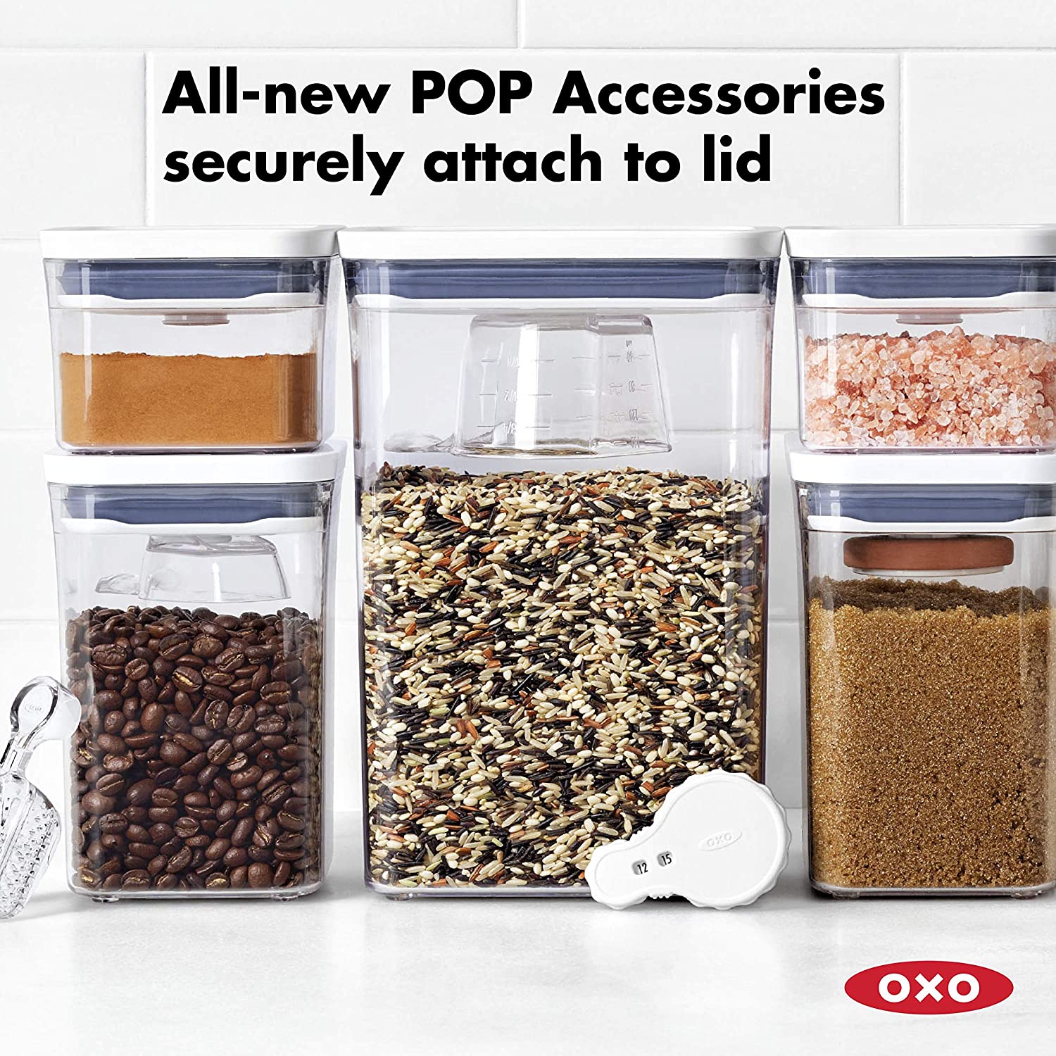 OXO Good Grips 1.1 qt. Small Square Short POP Container with