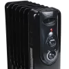 OmniHeat 1500-Watt Oil-filled Radiant Flat Panel Indoor Electric Space Heater with Thermostat