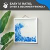 Promise Epoxy - Clear Table Top Epoxy Resin That Self Levels, This is a 1 Gallon High Gloss (0.5 Gallon Resin + 0.5 Gallon Hardener) Kit That’s UV Resistant – It’s DIYer with Minimal Bubbles
