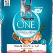 Purina ONE Natural Dry Cat Food Tender Selects Blend With Real Salmon - 16 lb. Bag