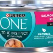 Purina ONE Natural High Protein Wet Cat Food True Instinct Salmon and Trout Recipe in Sauce - (24) 3 oz. Pull-Top Cans