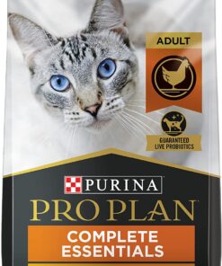 Purina Pro Plan High Protein Dry Cat Food With Probiotics for Cats, Chicken and Rice Formula - 16 lb. Bag