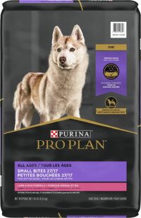 Purina Pro Plan High Protein Small Bites Dog Food, SPORT 27/17 Lamb & Rice Formula - 18 lb. Bag