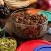 Pyrex Simply Store 18 Piece Meal Prep Storage Containers Set, Large and Small | Round and Rectangle Glass Food Storage Containers with Lids | Doesn't Absorb Food Odors, Flavors, or Stains