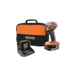 RIDGID R87207K 18V SubCompact Brushless Cordless 3/8 in. Impact Wrench Kit with Belt Clip, 2.0 Ah Battery, and 18V Charger