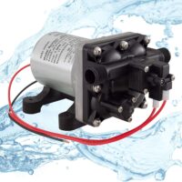 RecPro RV Water Pump Shurflo 4008-101-A65 3.0 GPM, 12V Water Pump, Self-Prime, Camper Water Pump, RV Plumbing (1 Pump)