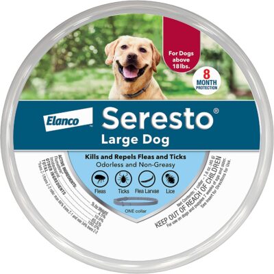 Seresto Bayer Flea and Tick Collar for Large Dogs