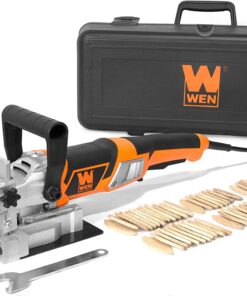 WEN JN8504 8.5-Amp Plate and Biscuit Joiner with Case and Biscuits