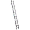 Werner D1224-2 24 ft. Aluminum Extension Ladder with 225 lbs. Load Capacity Type II Duty Rating