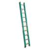 Werner D5920-2 20 ft. Fiberglass D-Rung Extension Ladder with 225 lb. Load Capacity Type II Duty Rating