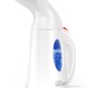 isteam Steamer for Clothes [Home Steam Cleaner] Powerful Travel Steamer 7-in-1. Handheld Garment Steamer, Wrinkle Remover. Portable Fabric Steam Iron. Clothing Accessory for USA 110-120v [H106]
