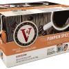 Victor Allen's Coffee Pumpkin Spice Flavored Medium Roast 80 Count, Single Serve Coffee Pods for Keurig K-Cup Brewers