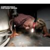 Milwaukee 550 Lumens LED REDLITHIUM USB Pivoting Flood Light & 600 Lumens LED USB Low-Profile Hard Hat Headlamp (2-Pack)