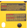 DEWALT DWX724 29.8 lbs. Compact Miter Saw Stand with 500 lbs. Capacity DEWALT DWX724 29.8 lbs. Compact Miter Saw Stand with 500 lbs. Capacity