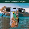 Adorrgon 12x42 HD Binoculars for Adults with Upgraded Phone Adapter, Tripod and Tripod Adapter - Large View Binoculars with Clear Low Light Vision - Waterproof Binoculars for Bird Watching Hunting Travel
