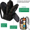 MATEIN Camo Backpack, Camouflage Outdoor Travel Laptop Backpack for Travel Accessories, Lightweight Durable School Bag with Charging Port Fashion Daypack for Men and Women Fit 15.6 Inch Laptop & Computer