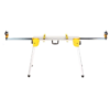 DEWALT DWX724 29.8 lbs. Compact Miter Saw Stand with 500 lbs. Capacity DEWALT DWX724 29.8 lbs. Compact Miter Saw Stand with 500 lbs. Capacity
