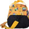 Wildkin Kids Overnighter Duffel Bags for Boys & Girls, Perfect for Sleepovers and Travel Duffel Bag for Kids, Carry-On Size & Ideal for School Practice or Overnight Travel Bag (Under Construction)
