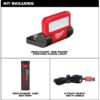 Milwaukee 550 Lumens LED REDLITHIUM USB Pivoting Flood Light and 500 Lumens LED Pivoting REDLITHIUM USB Flashlight (2-Pack)