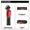 Milwaukee 550 Lumens LED REDLITHIUM USB Pivoting Flood Light and 500 Lumens LED Pivoting REDLITHIUM USB Flashlight (2-Pack)