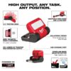 Milwaukee 550 Lumens LED REDLITHIUM USB Pivoting Flood Light and 500 Lumens LED Pivoting REDLITHIUM USB Flashlight (2-Pack)