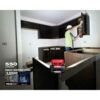 Milwaukee 550 Lumens LED REDLITHIUM USB Pivoting Flood Light & 600 Lumens LED USB Low-Profile Hard Hat Headlamp (2-Pack)