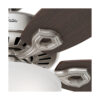Hunter 53090 Builder Deluxe 52 in. Indoor Brushed Nickel Ceiling Fan with Light Kit