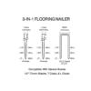 Husky HDUFL50 Pneumatic 3-in-1 15.5-Gauge and 16-Gauge 2 in. Flooring Nailer and Stapler with Quick Jam Release Husky HDUFL50 Pneumatic 3-in-1 15.5-Gauge and 16-Gauge 2 in. Flooring Nailer and Stapler with Quick Jam Release