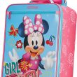 American Tourister Kids' Disney Softside Upright Luggage, Minnie Mouse 2, Carry-On 18-Inch